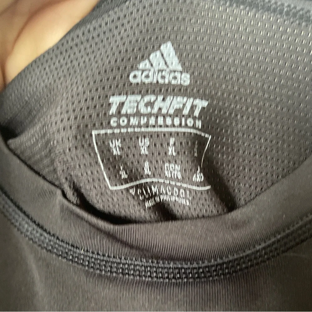 adidas Tech Fit Compression Shirt Black XL‎